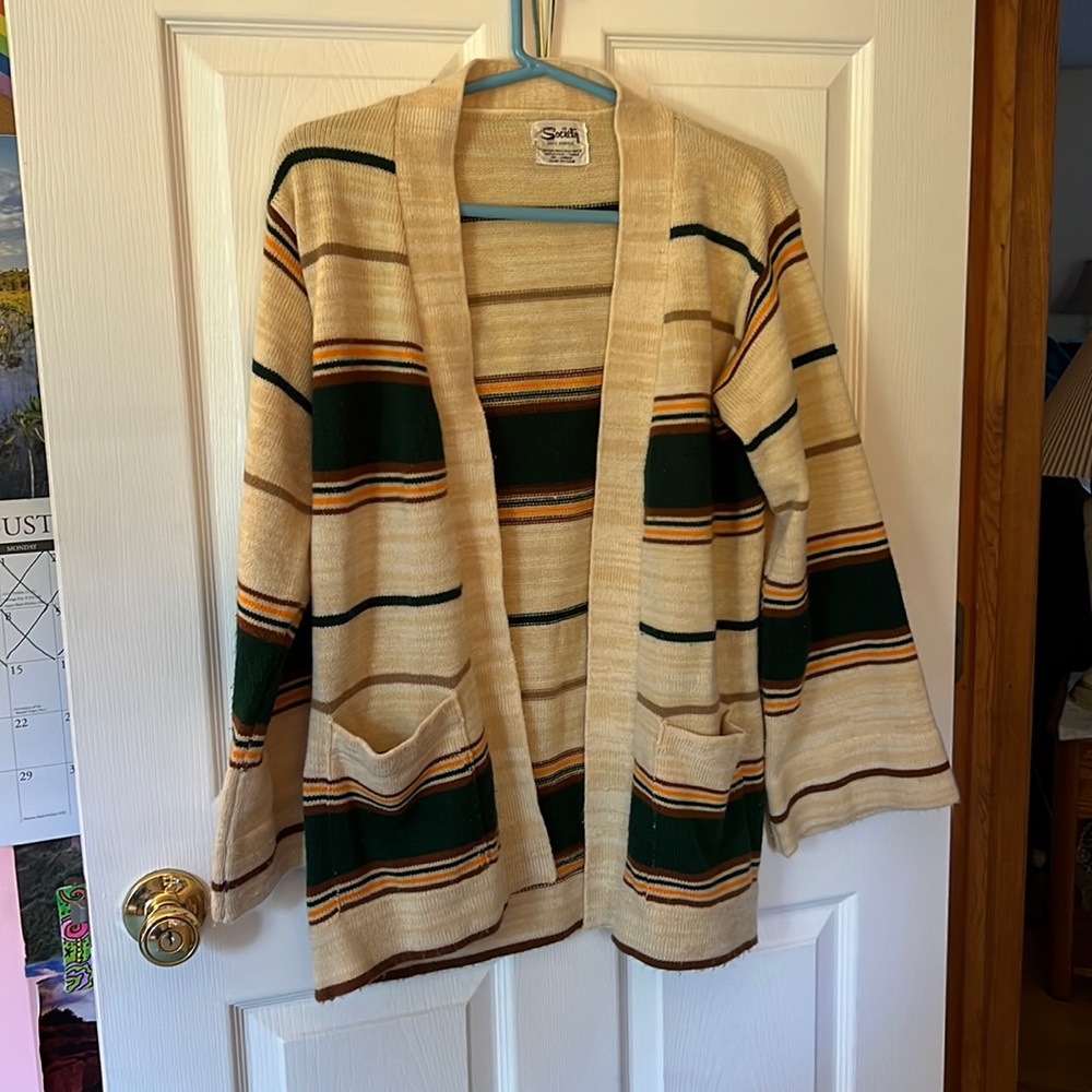Vintage cardigan!